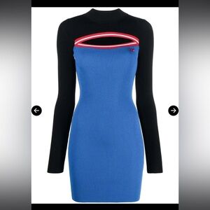 DIESEL 
Cut-Out Detail Knit Dress